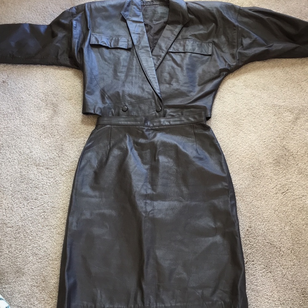 Hamilton Leather suit
